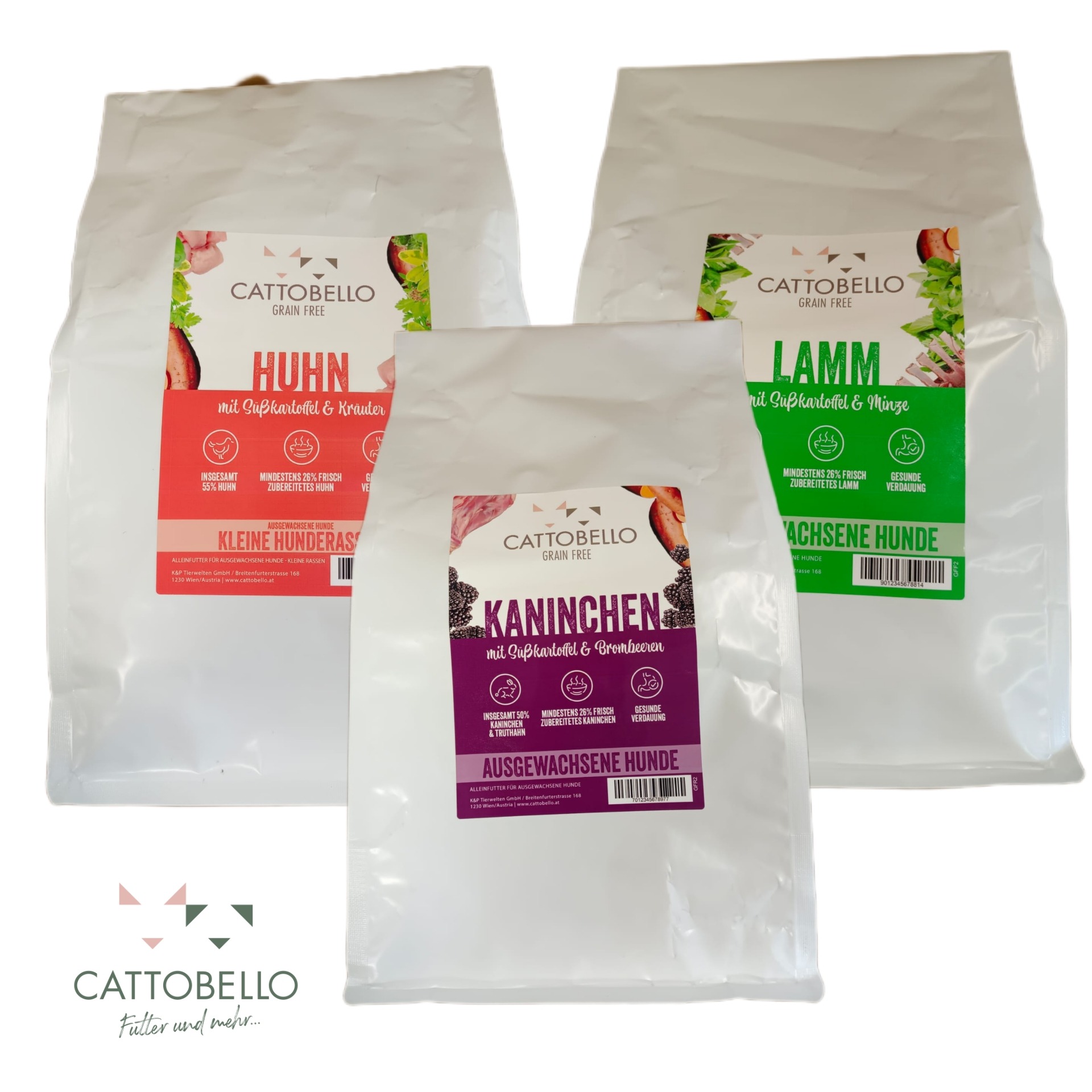 Cattobello Hundefutter grainfree