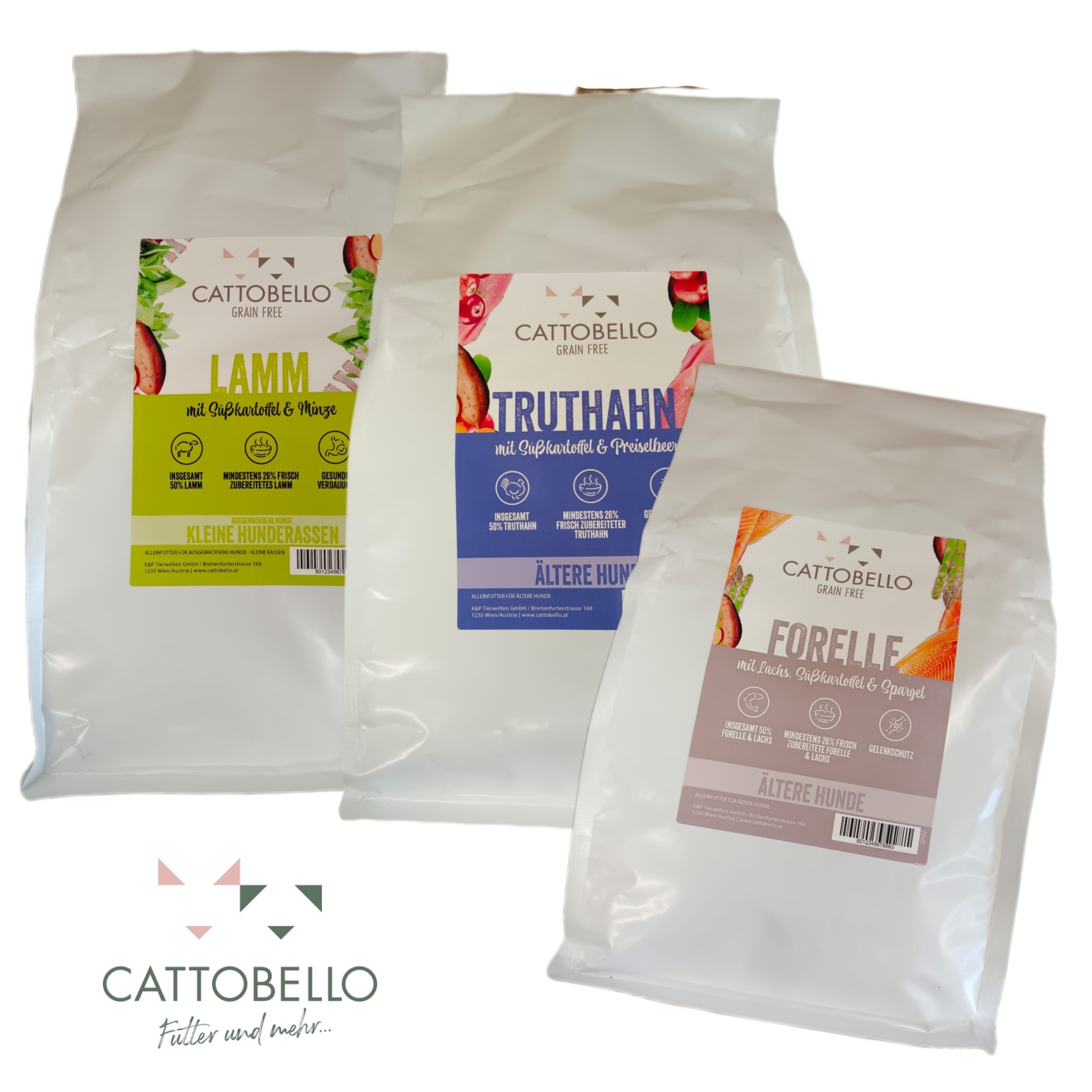 Cattobello Hundefutter diverse