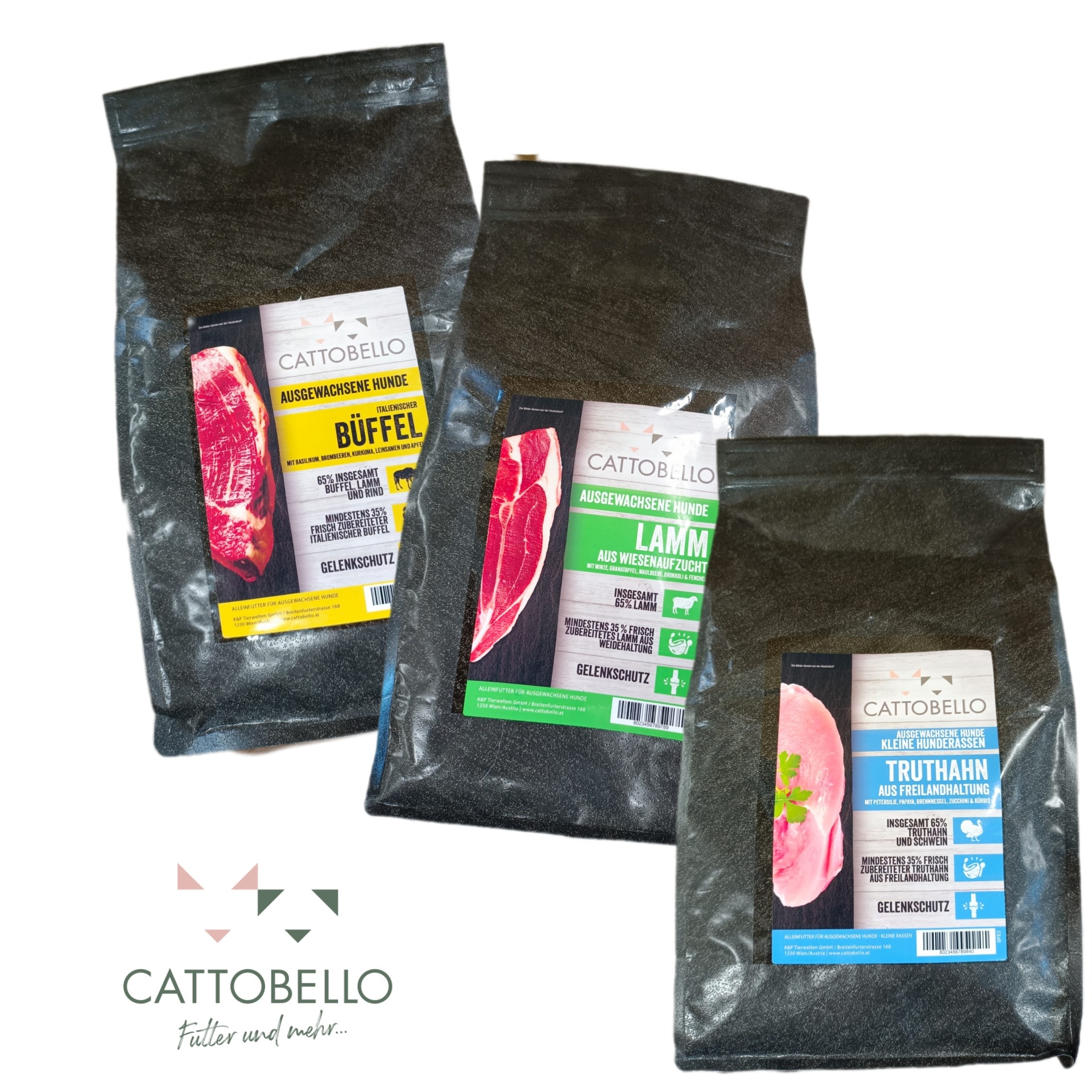 Cattobello Hundefutter Superfoods