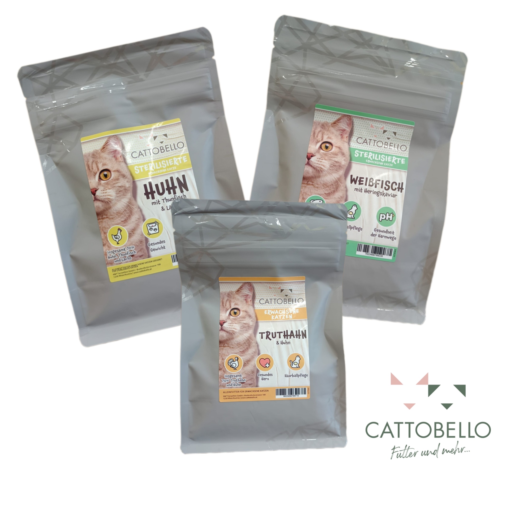 Cattobello Katzenfutter diverse 